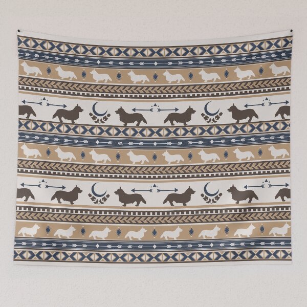 Item preview, Boho dogs | Corgi tan designed and sold by Camilla Fjäder.