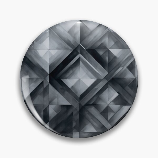 Item preview, Black & White Abstract Kaleidoscope designed and sold by ElectraW.