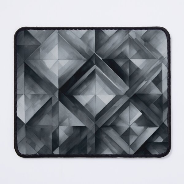 Item preview, Black & White Abstract Kaleidoscope designed and sold by ElectraW.
