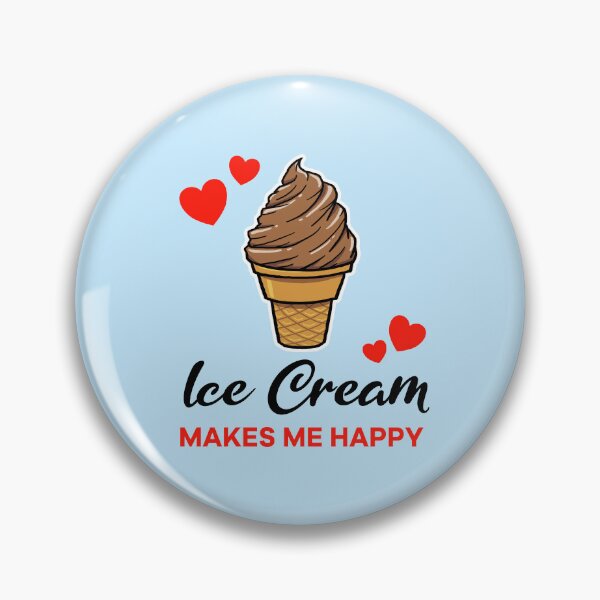 Artikelvorschau, Chocolate Ice Cream makes me happy entworfen und verkauft von jonmlam.