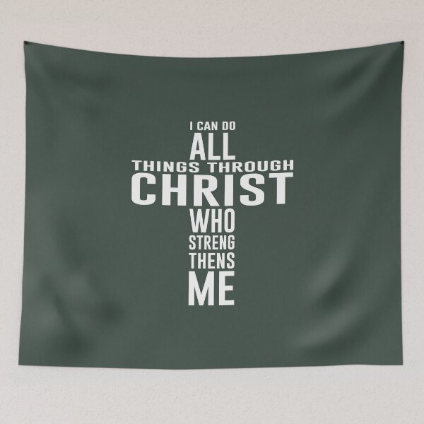 Item preview, All things through Christ who strengthens me designed and sold by Billy Wong.