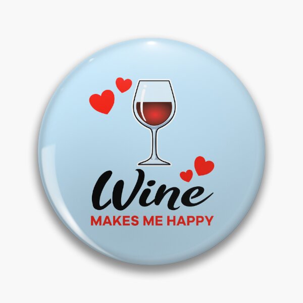Artikelvorschau, Red Wine makes me happy entworfen und verkauft von jonmlam.