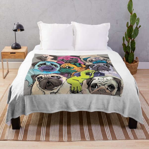 Item preview, Funny Cute Pug Dog For Pug Mom, Pug Dad, Pug Lovers designed and sold by sleeko.