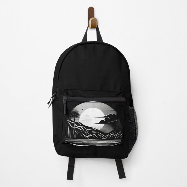 Item preview, Serene Black and White Beach designed and sold by SADStyleDesigns.