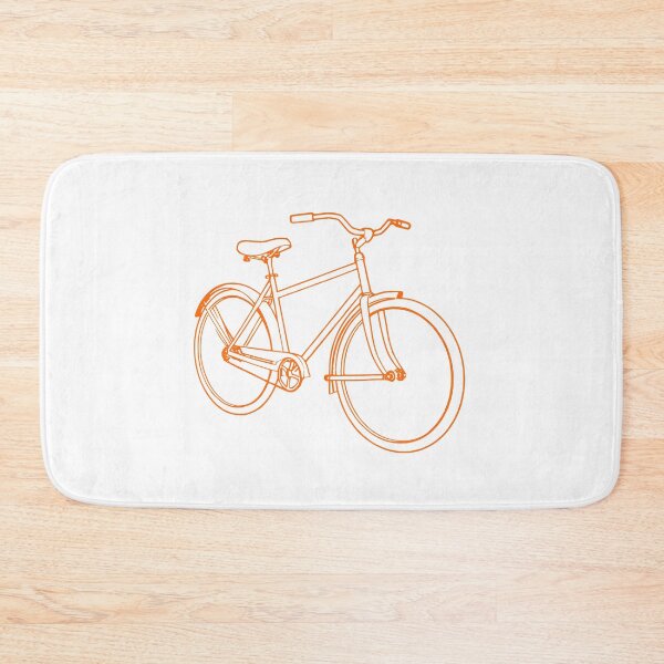 Item preview, bicycle in a single changeable color - Different logo size, position, color? Email me -  designed and sold by Picture-Art.