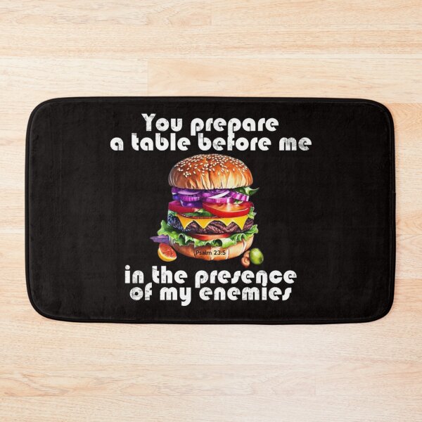 Item preview, Psam 23:5 You prepare a table before me designed and sold by Warih.