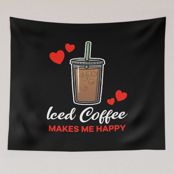 Item preview, Iced Coffee makes me happy saying designed and sold by jonmlam.