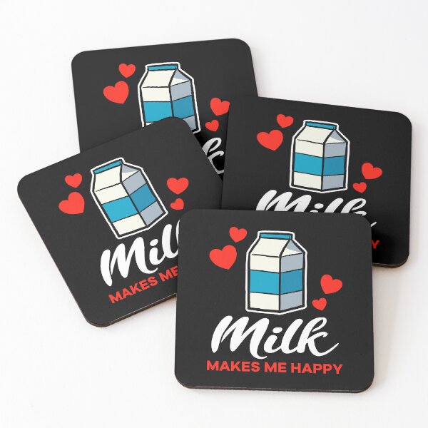 Item preview, Milk makes me happy saying designed and sold by jonmlam.