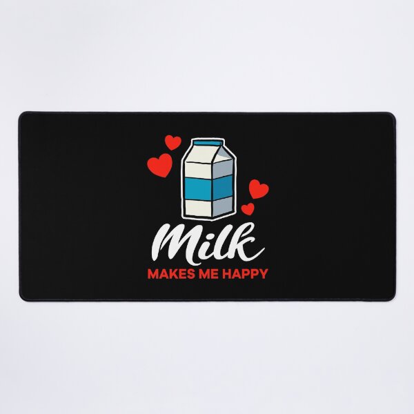 Item preview, Milk makes me happy saying designed and sold by jonmlam.