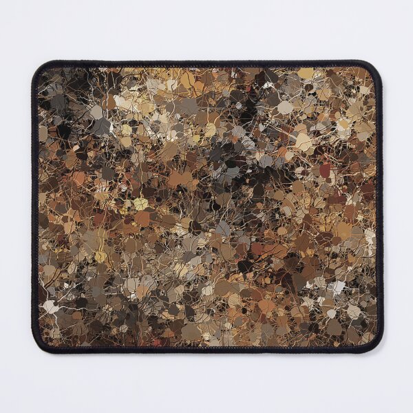 Item preview, Rich Spider Mottled Abstract in Multiple Shades of Brown designed and sold by Trevor Hirst.