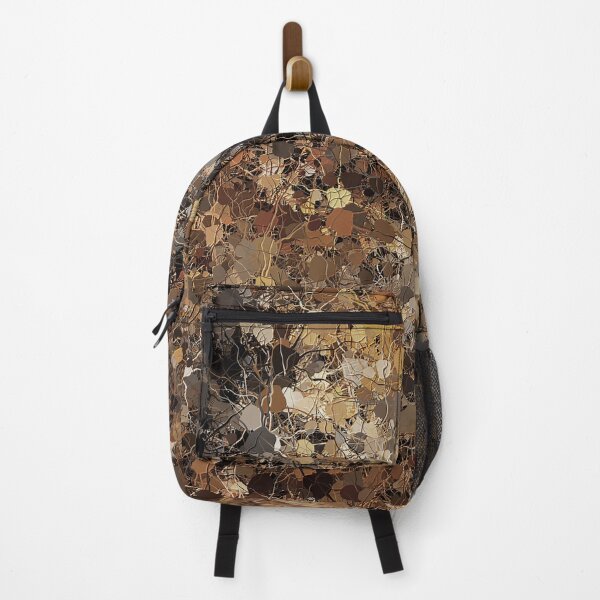 Item preview, Rich Spider Mottled Abstract in Multiple Shades of Brown designed and sold by Trevor Hirst.