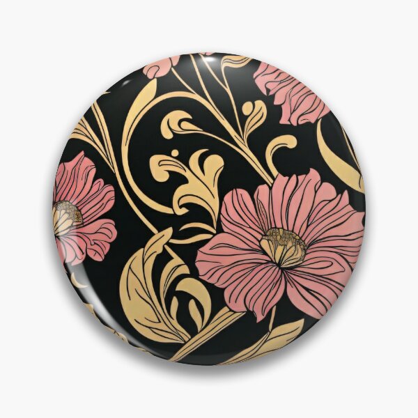 Item preview, Vintage Botanical Tapestry | Art Nouveau Floral pattern designed and sold by FridayArtStudio.