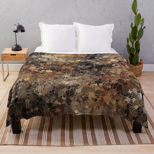 Item preview, Rich Spider Mottled Abstract in Multiple Shades of Brown designed and sold by Trevor Hirst.