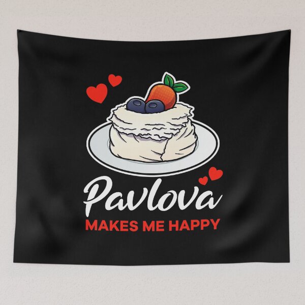 Item preview, Pavlova makes me happy saying designed and sold by jonmlam.