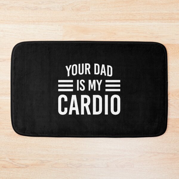 Item preview, Your dad is my cardio Shirt. Father's day Shirt. Funny Dad joke Shirt. Funny Dad Sticker. Dad Socks. Gift for Father. Funny Husband Shirt. Gift for him. Workout Shirt. Papa Shirt. designed and sold by Aknarin Thika.