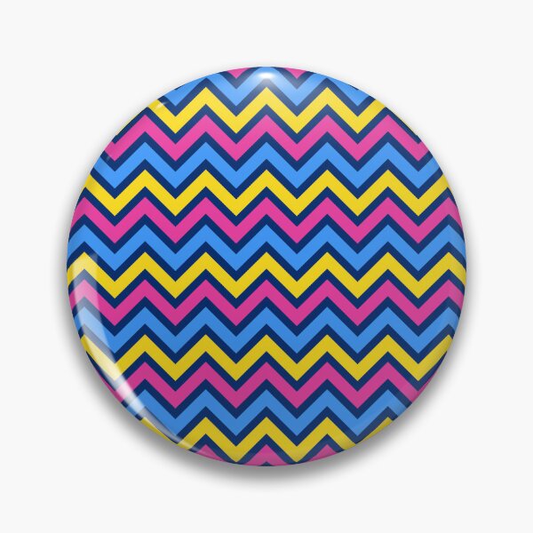 Item preview, Blue Pink Yellow Chevron Pattern designed and sold by Aetherier.