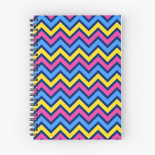 Item preview, Blue Pink Yellow Chevron Pattern designed and sold by Aetherier.