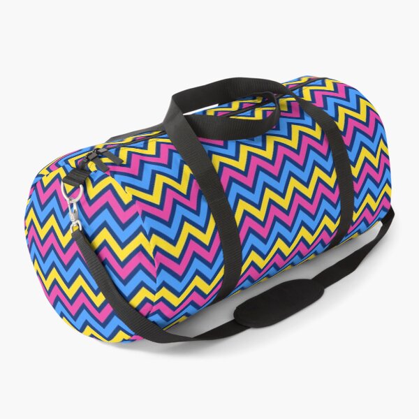 Item preview, Blue Pink Yellow Chevron Pattern designed and sold by Aetherier.