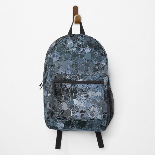 Item preview, Rich Spider Mottled Abstract in Multiple Shades of Blue designed and sold by Trevor Hirst.