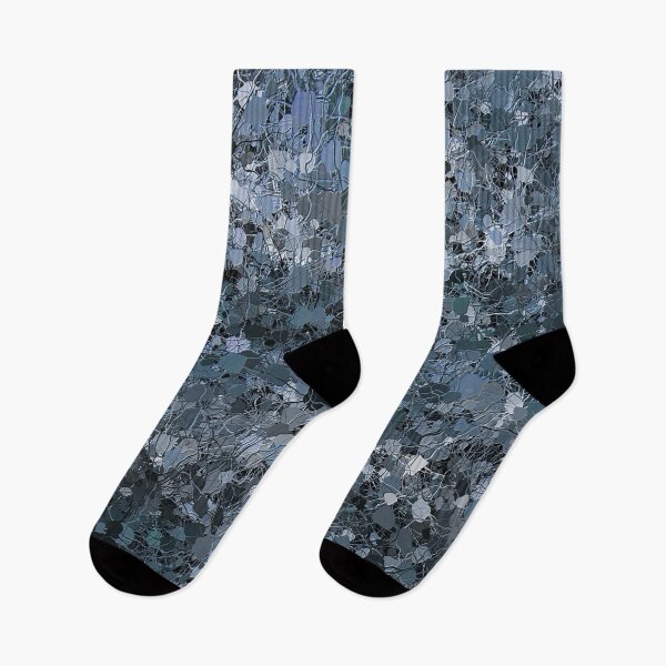 Item preview, Rich Spider Mottled Abstract in Multiple Shades of Blue designed and sold by Trevor Hirst.