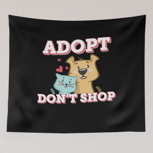 Item preview, Adopta, no compres Adopta animales designed and sold by MooonTees.