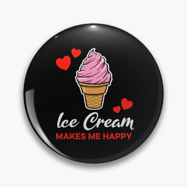 Artikelvorschau, Strawberry Ice Cream makes me happy saying entworfen und verkauft von jonmlam.