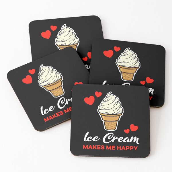 Item preview, Vanilla Ice Cream makes me happy saying designed and sold by jonmlam.