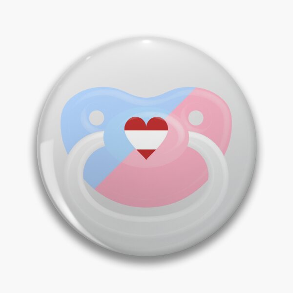 Item preview, ABDL / Little Pride Symbol Pacifier Design designed and sold by Ella Jameson.