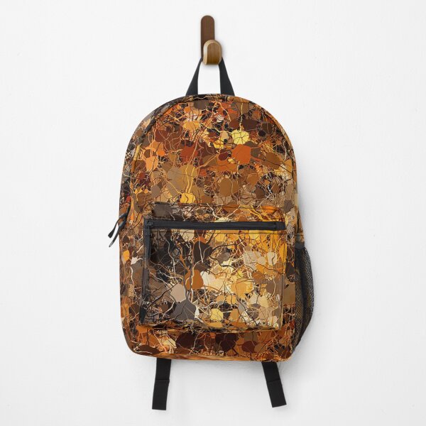 Item preview, Rich Spider Mottled Abstract in Multiple Shades of Orange & Yellow designed and sold by Trevor Hirst.