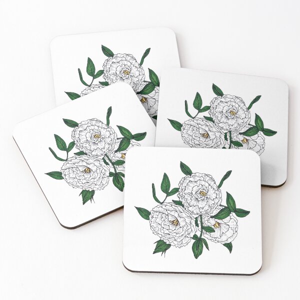 Item preview, Flowers_white_color designed and sold by Doodle4U.