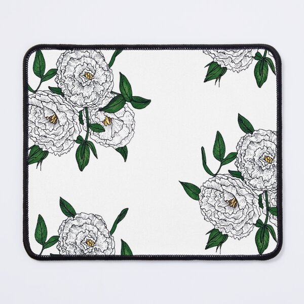 Artikelvorschau, Blumen_weiß_farbe entworfen und verkauft von Doodle4U.