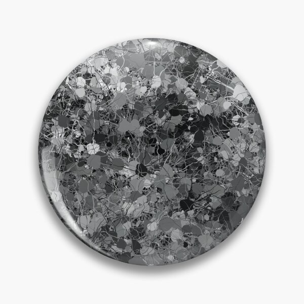 Artikelvorschau, Intense Spider Mottled Abstract in Multiple Shades of Grey entworfen und verkauft von Trevor Hirst.