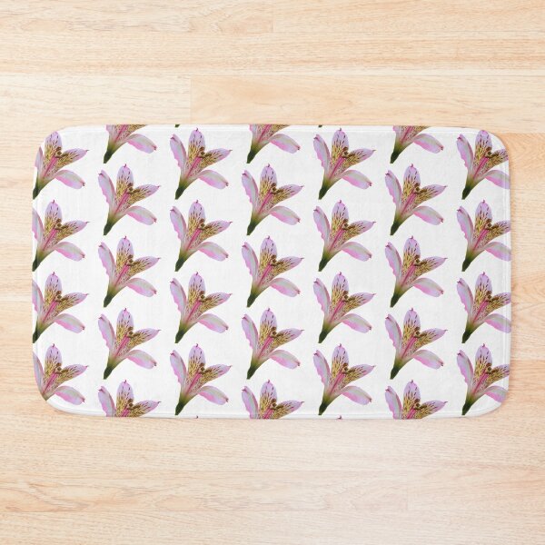 Item preview, Pink and white lily flower designed and sold by TheSeasonalYard.
