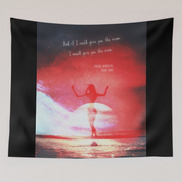 Item preview, Moon Song - Phoebe Bridgers designed and sold by Think In Scenes.