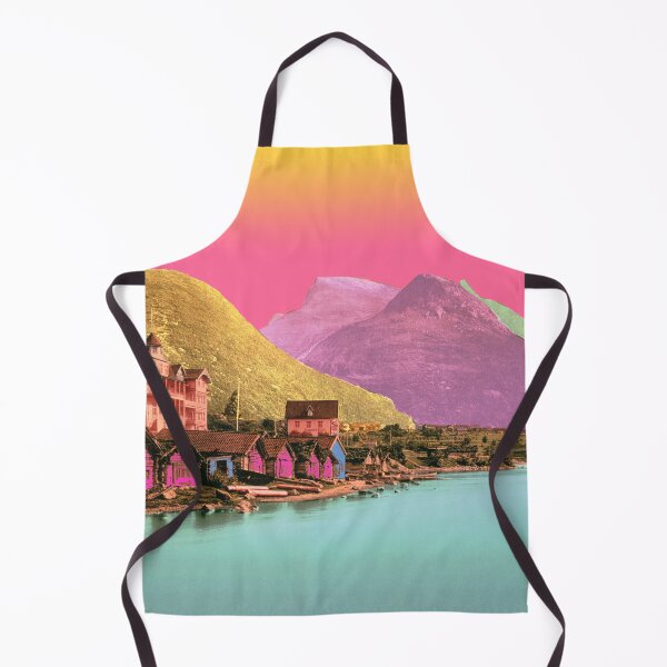 Item preview, vintage Loen Nordfjord, Norway skyline designed and sold by Mauswohn.