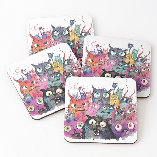 Item preview, Dystopian World Of Cats designed and sold by cooeeman.