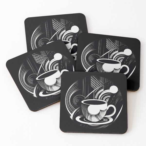 Item preview, Minimalist Black and White Coffee Mug designed and sold by SADStyleDesigns.