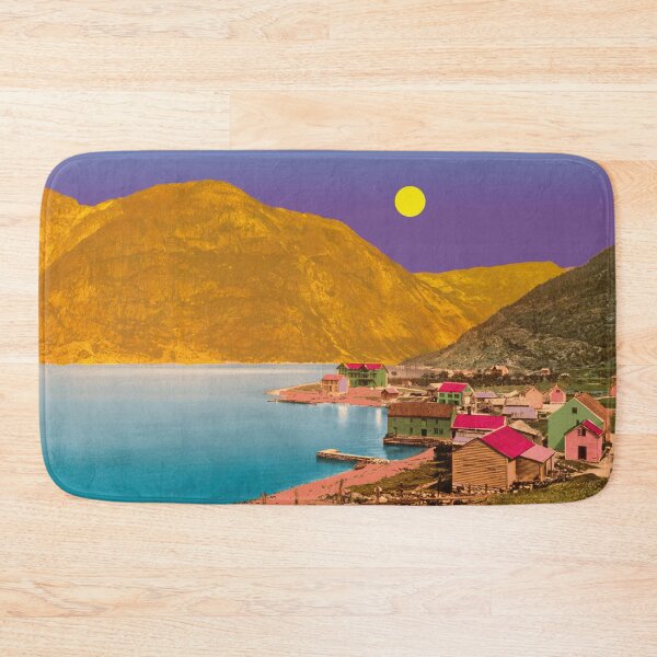 Item preview, beautiful village in Vik Eidfjord Hardanger Fjord, Norway designed and sold by Mauswohn.