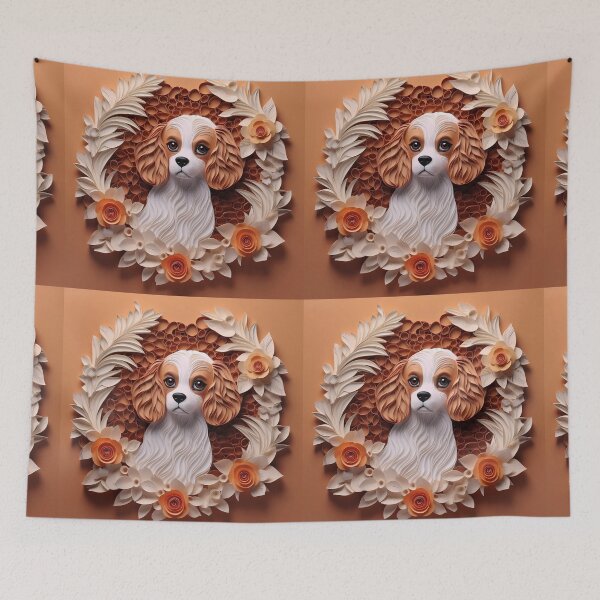 Item preview, Sweetest Puppy Cavalier King Charles Spaniel designed and sold by AdiRemba.