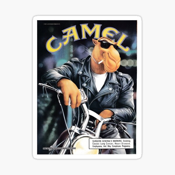 Artikel-Vorschau von Joe Camel Motorrad Aktiv, designt und verkauft von LuckAppare.