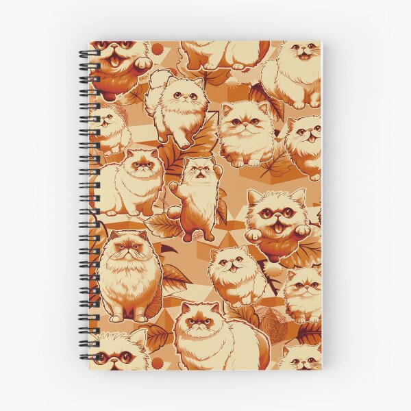 Aperçu de l'œuvre Cat #10 design, Cat fabric design, Cat Mom Gift, Pets, Kids gift, Ideal pet gift, warm reds colours créée et vendue par Andimoot.