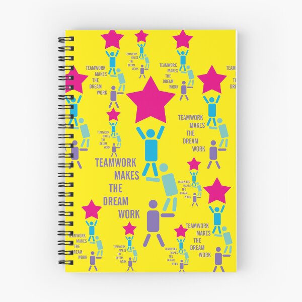 Item preview, Teamwork makes the dream work, motivation quote, team building designed and sold by Mauswohn.