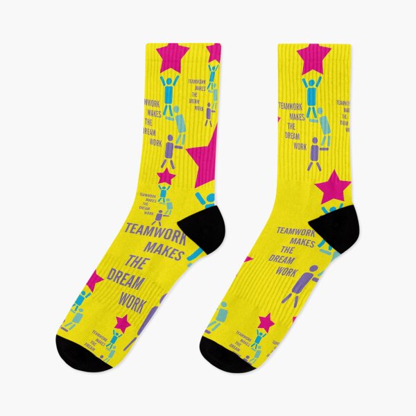 Item preview, Teamwork makes the dream work, motivation quote, team building designed and sold by Mauswohn.