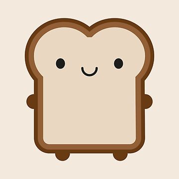 Artwork thumbnail, Kawaii Bread / Toast by marcelinesmith