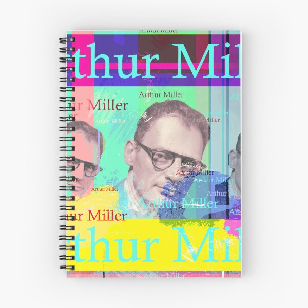 Item preview, Arthur Miller, aesthetic portrait, American writer designed and sold by Mauswohn.