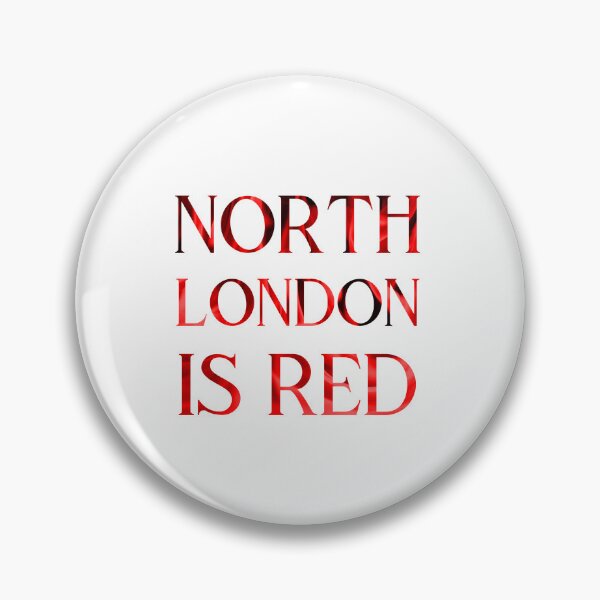 Item preview, North London is Red Flames designed and sold by VRedBaller.