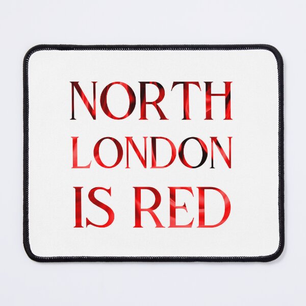 Item preview, North London is Red Flames designed and sold by VRedBaller.