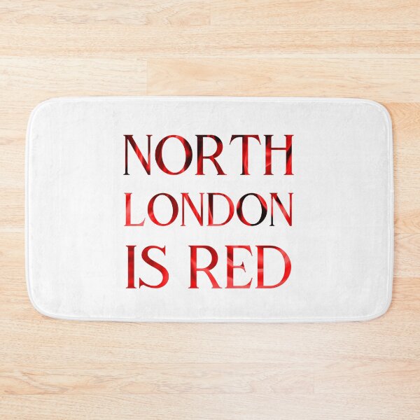 Item preview, North London is Red Flames designed and sold by VRedBaller.