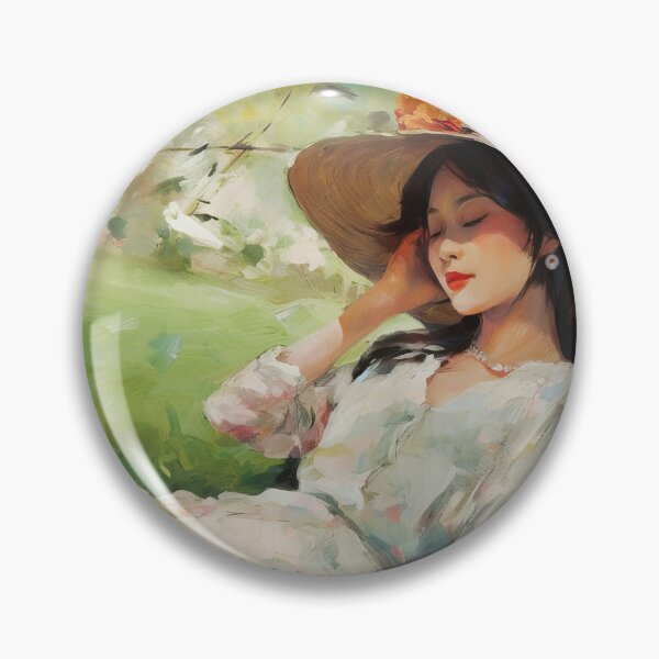 Item preview, Tranquil Conversation Pastoral Escape designed and sold by Paintings By Simon .