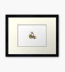 Calvin's Adventures Framed Print